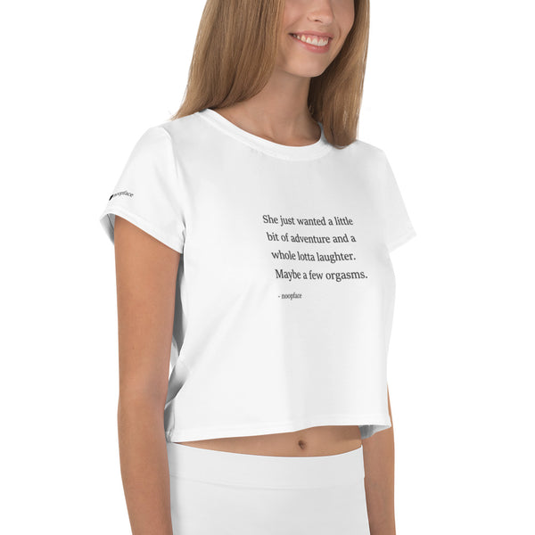 Whole Lotta Laughter Crop Tee