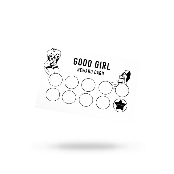 Good Girl Reward Card Postcard (Blank)