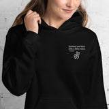 Spiritual and Kind with a Filthy Mind Unisex Hoodie