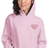 Manners Matter Embroidered Unisex Hoodie